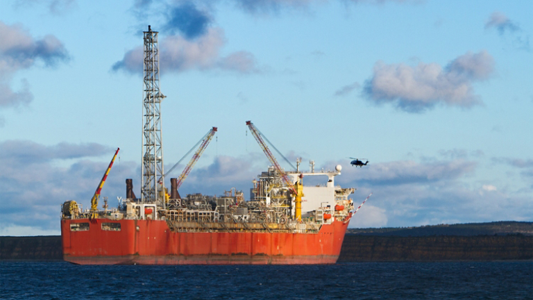 FPSO oil production vessel