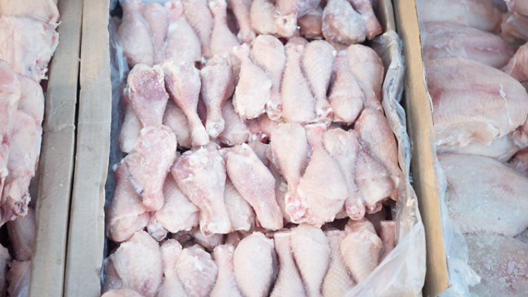 frozen meat