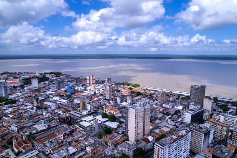 Belém city skyline