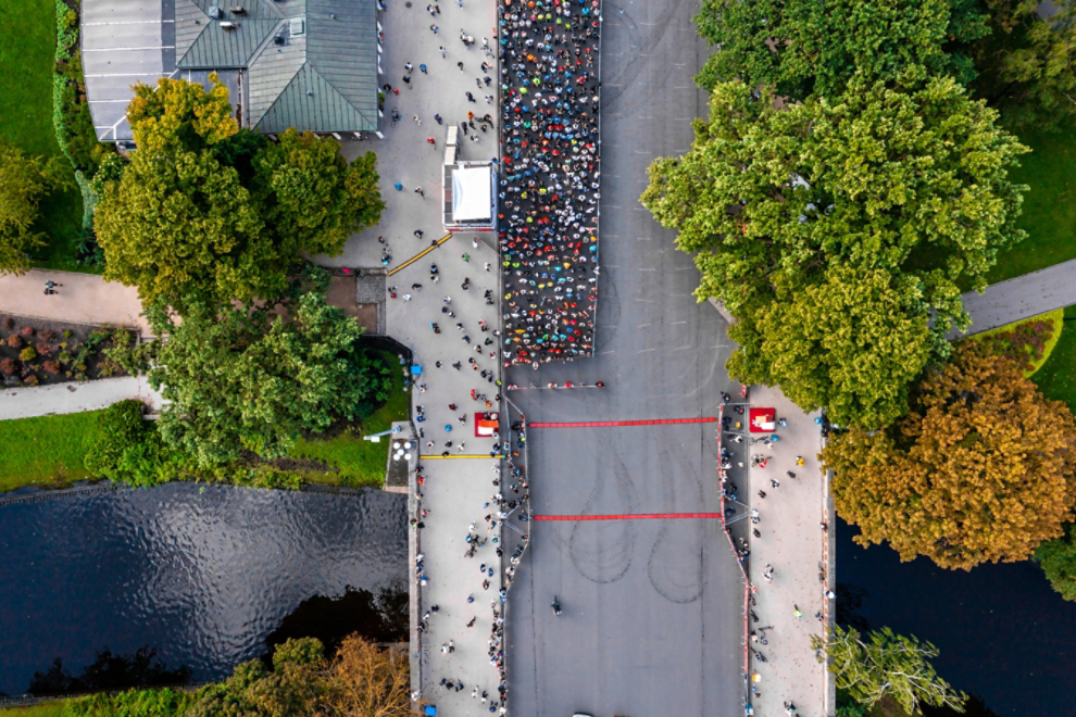 Marathon participants