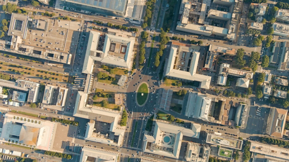 Vast building complex