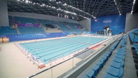 Natatorium in Hangzhou, China 