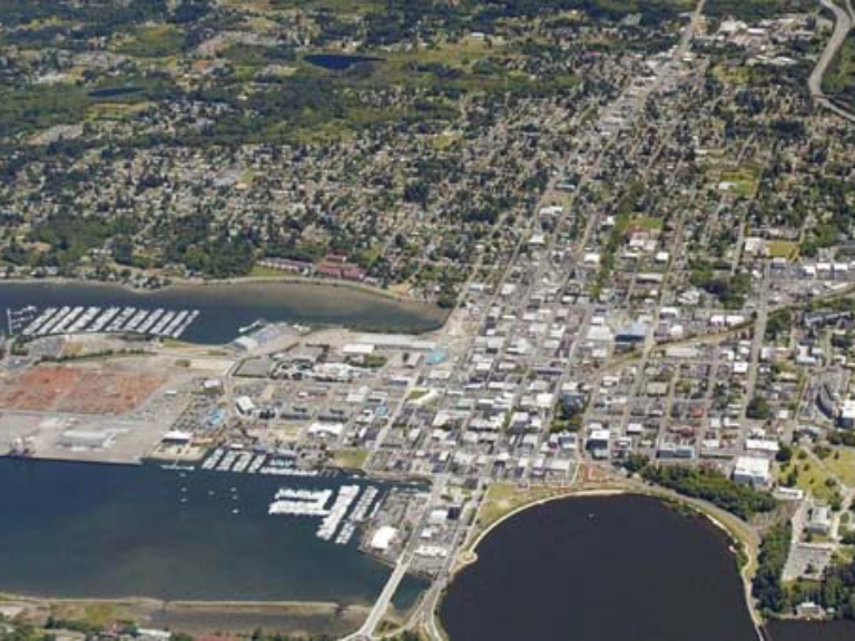 water waste treatment plant