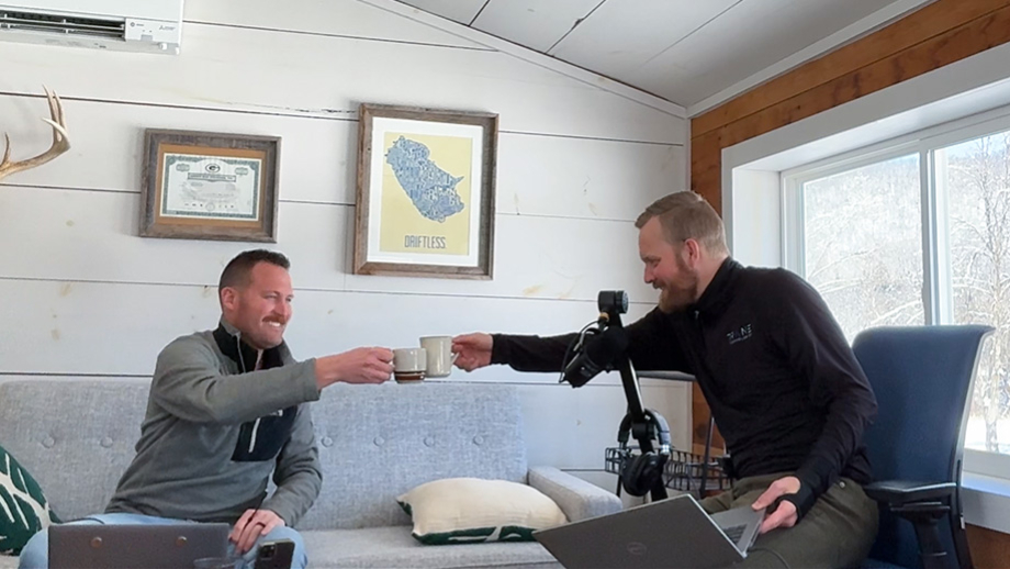 Charlie Jelen and Den Gentry, Co-Hosts of the Cool Air, Hot Takes podcast