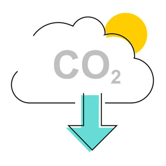 De-carbonization Illustration