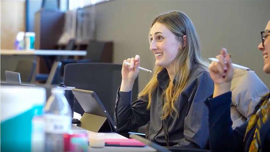 Madison Smith discussing her engineering journey and HVAC service training