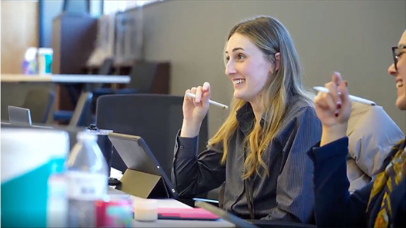 Madison Smith discussing her engineering journey and HVAC service training