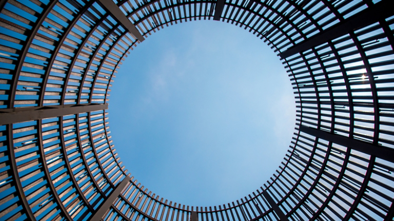 Circular metal structure