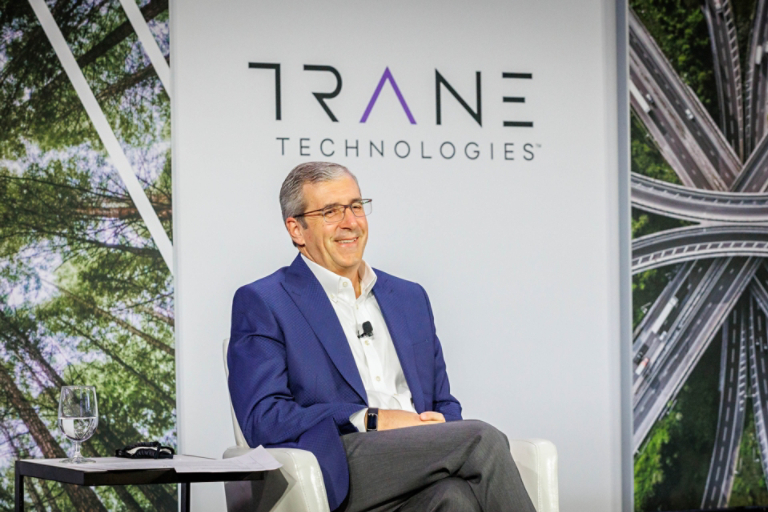 Dave Regnery smiling on stage