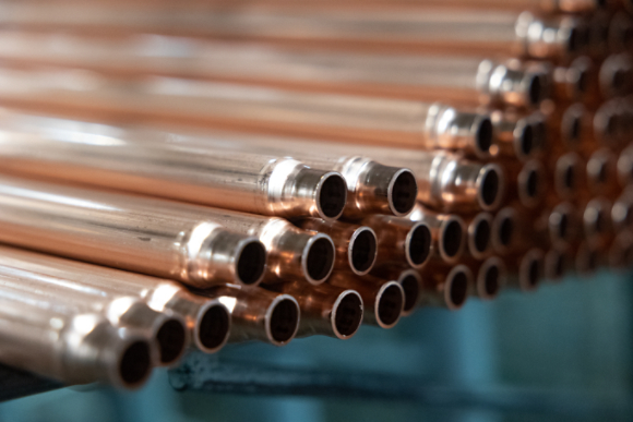 Copper piping 