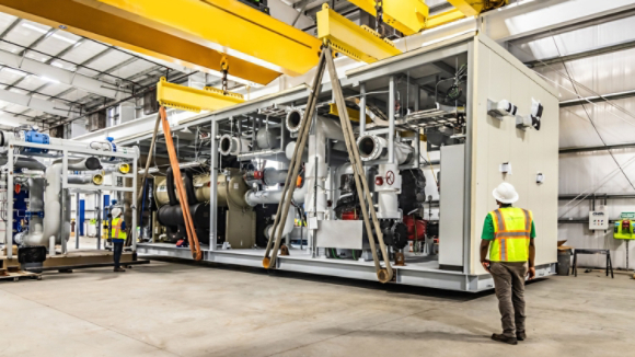 Stellar Energy equipment in warehouse facility