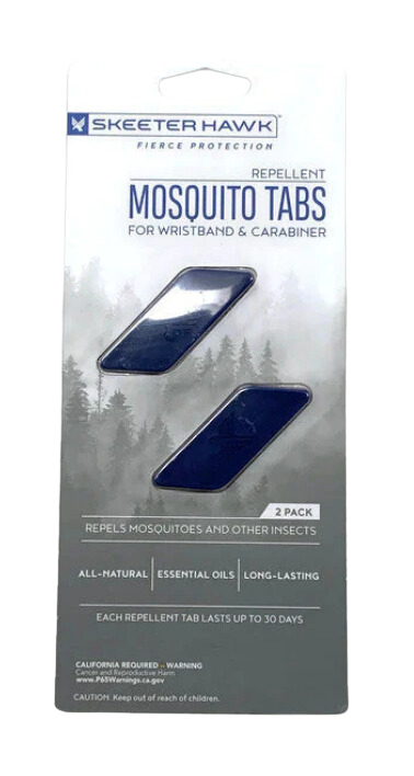 Skeeter Hawk Mosquito Tabs Insect Repellent Puck For Mosquitoes 2 pk