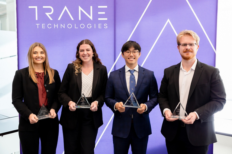 ADP grads holding awards