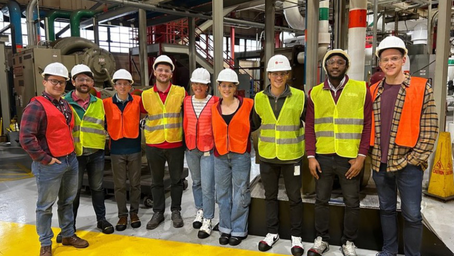 Graduate training program plant tour