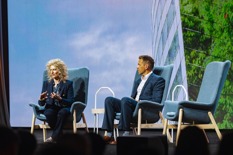 Leaders speaking at event 2 