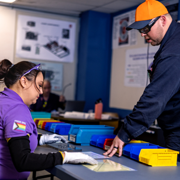On-the-job training for hardware