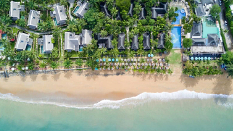beachfront resort in Thailand