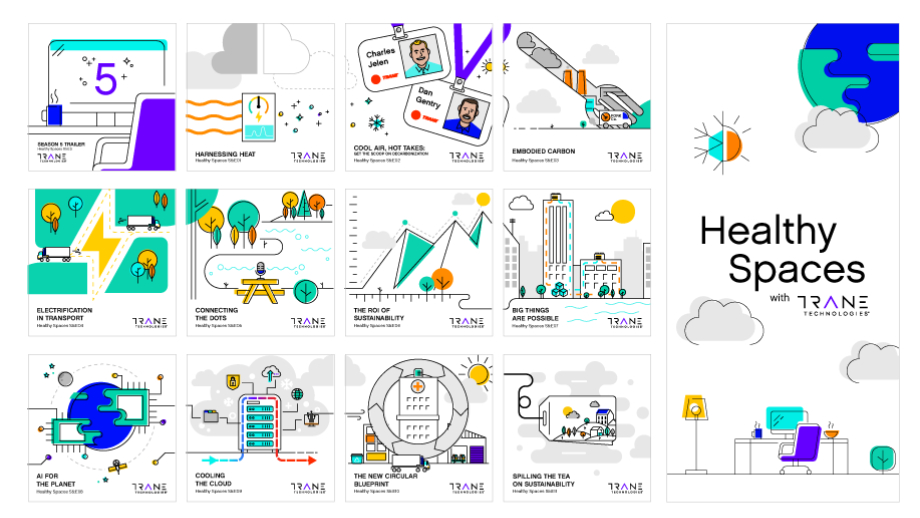 Top podcast illustrations of 2025