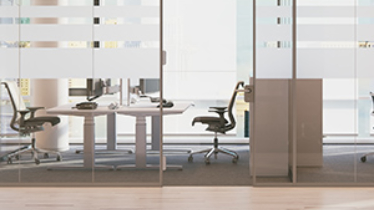 inside commercial building