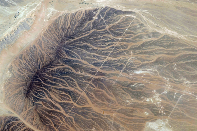 Satelite Landscape of Oman