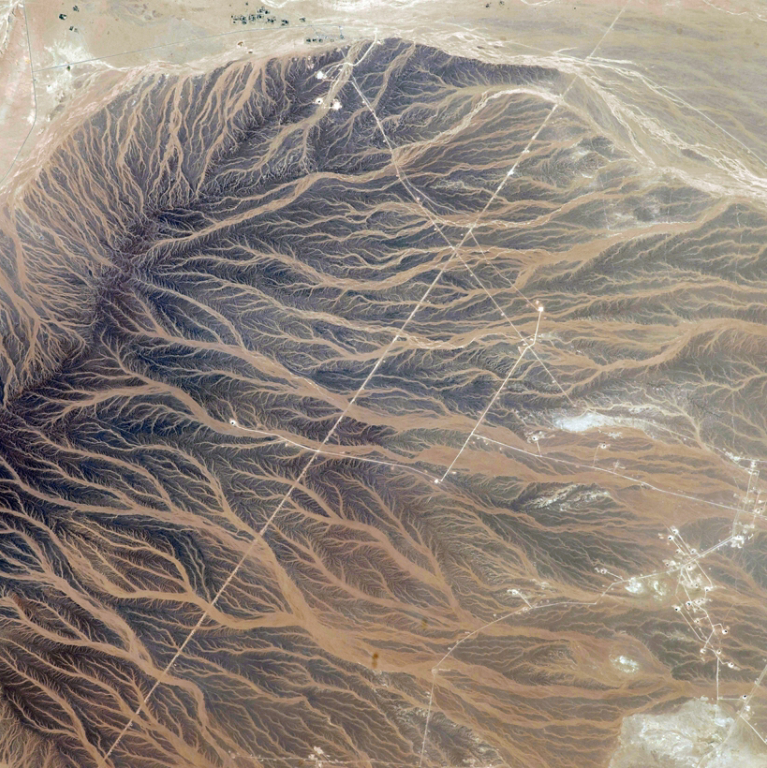 Satelite Landscape of Oman