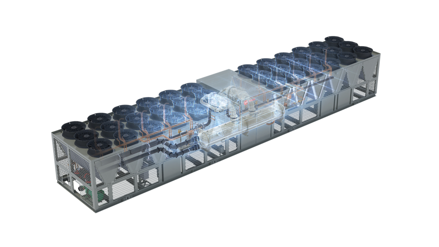 Trane® Air-Cooled Magnetic Bearing Chiller model TCAB