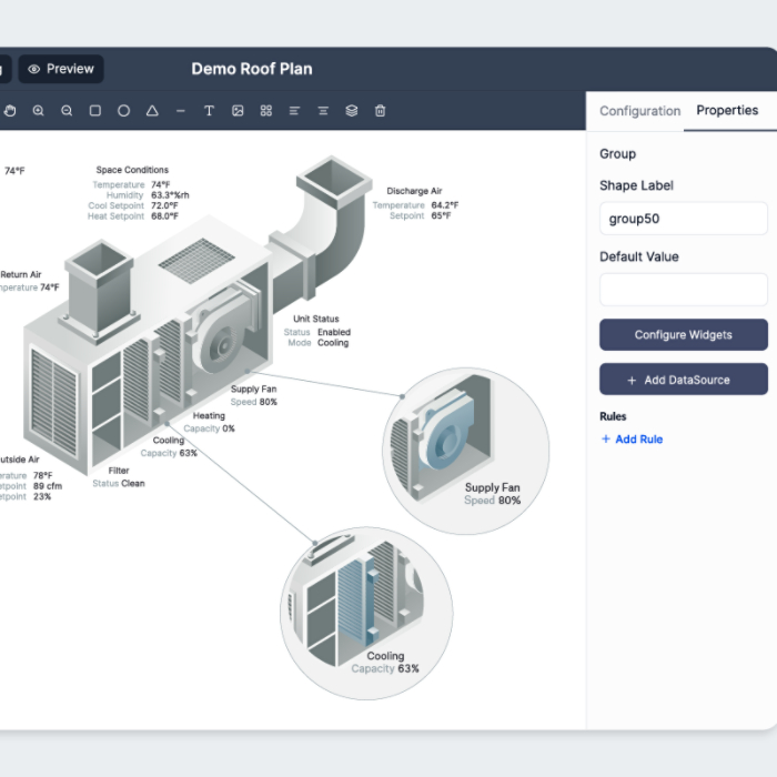 Cloud BMS HVAC Builder
