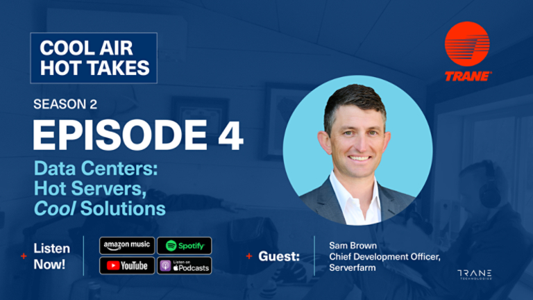 Sam Brown joins hosts Charlie Jelen and Dan Gentry for a deep dive into the world of data centers.