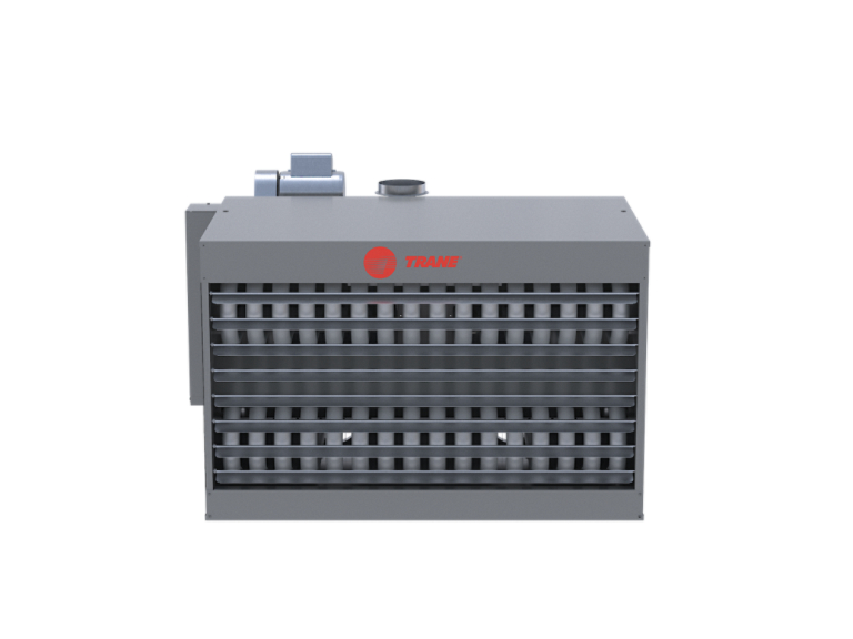 Trane gas unit heaters are ideal for warehouses, distribution centers & other high-ceilinged spaces