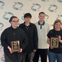 Kearney BTU Crew Team with Award