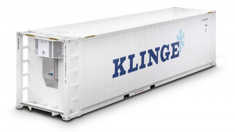 Klinge Corporation is a leading manufacturer of specialized refrigerated transport containers, like this Quick Thaw Unit.