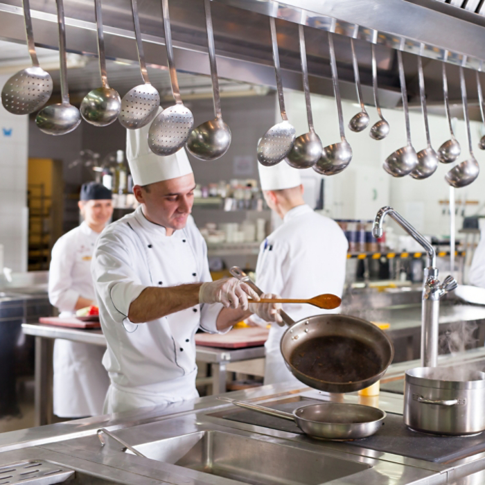 Man in Kitchen