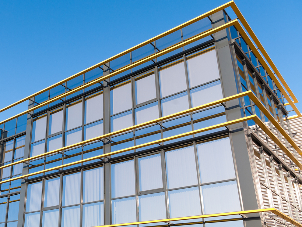 modern office building