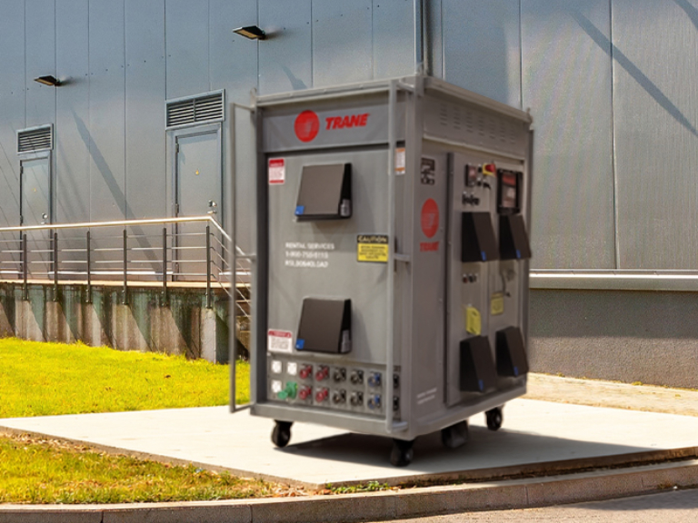 Rental Equipment Liquid Load Bank Outside