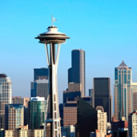 Seattle Skyline Stock Photo
