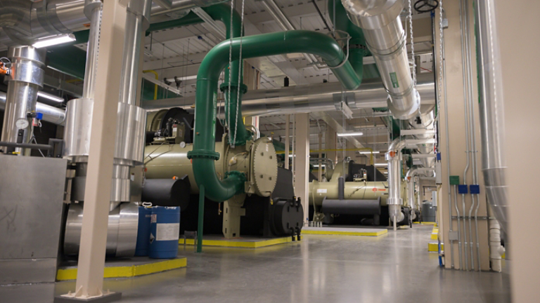 Chilled Water System Mechanical Room