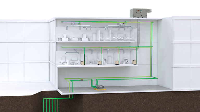 Distributed Geothermal System