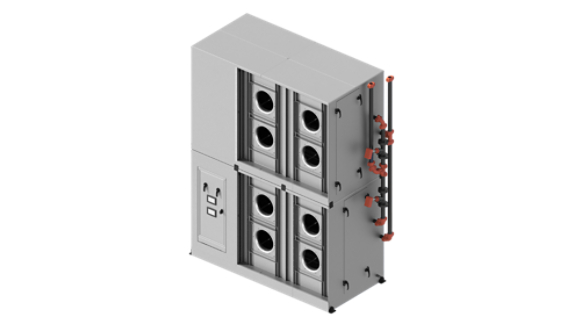 Performance Climate Changer for Data Centers - Full Unit ISOP Front without Grate