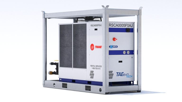 Process cooling air conditioning chiller