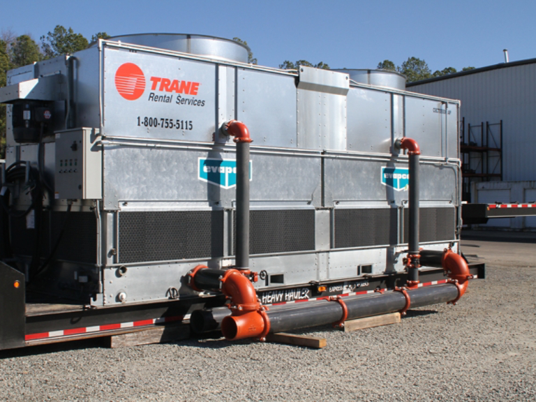 Cooling tower rentals from Trane provide fast, reliable, temporary cooling