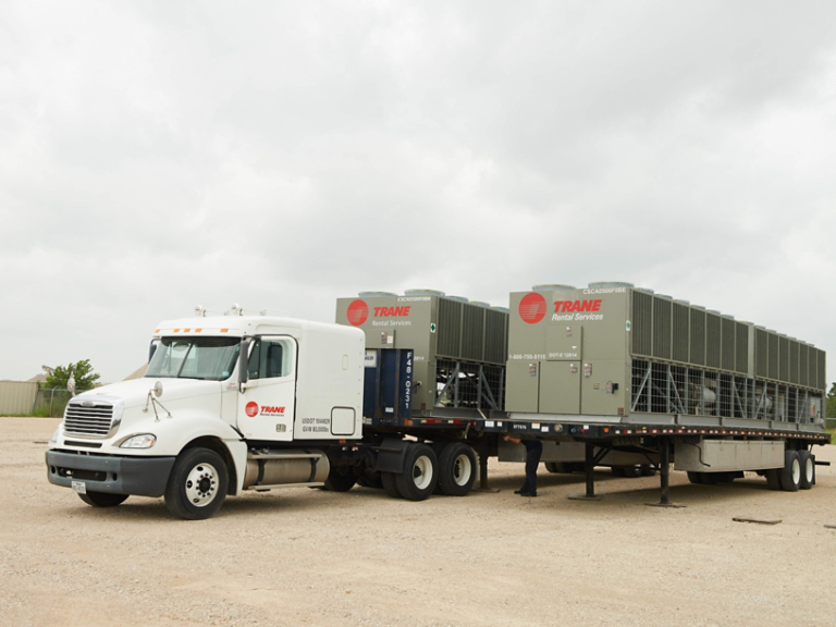 Service Truck with Air-Cooled Chiller Rentals