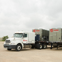 Service Truck with Air-Cooled Chiller Rentals