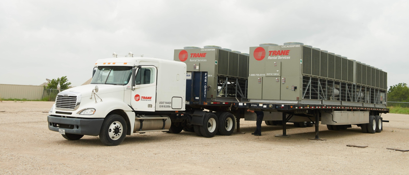 Service Truck with Air-Cooled Chiller Rentals