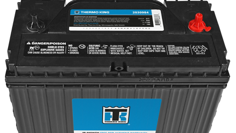 Genuine Thermo King batteries are available with either AGM or wet cell technology