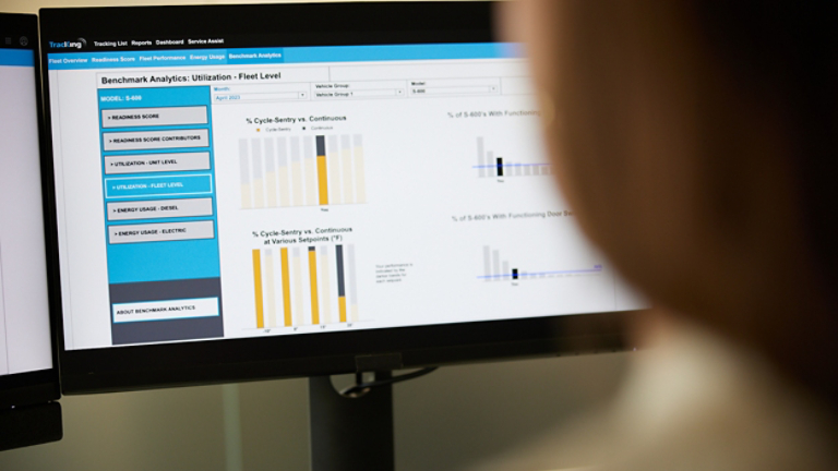 TracKing Pro Benchmark Analytics Dashboard