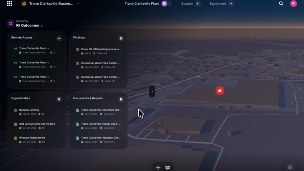 Trane Cloud Video Documents and Finding Thumbnail