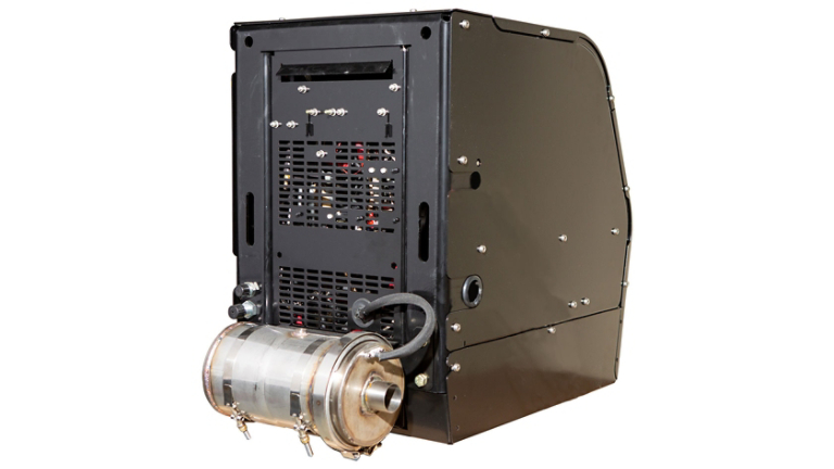 The Thermo King 3rd Generation TriPac APU with aftertreatment device is 50 state compliant. 