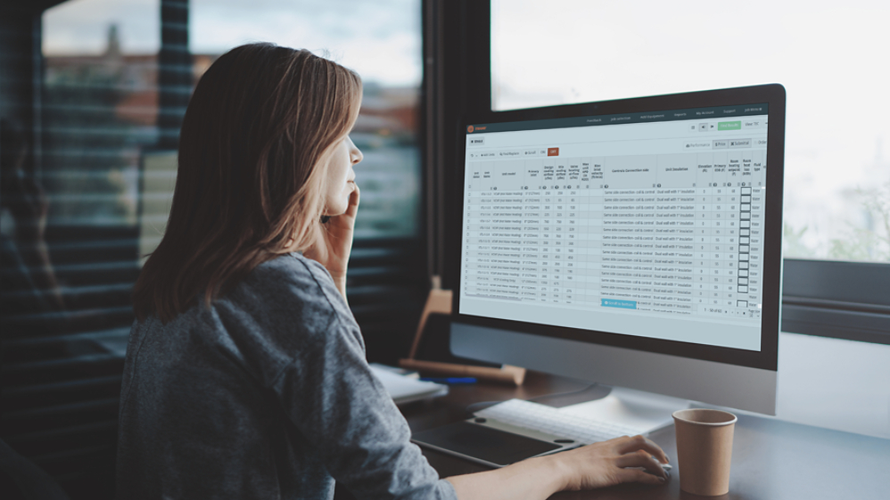 Trane® Select Assist Sched View