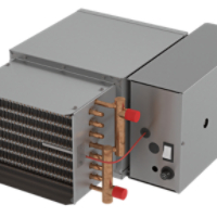 VariTrane VAV single duct Terminal Unit Model VCWF background