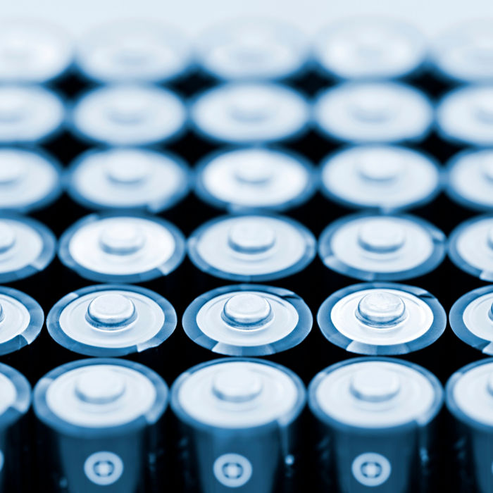Batteries in array